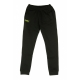 pantalone tuta felpato ragazzo dreghen BLACK/GREEN LIME