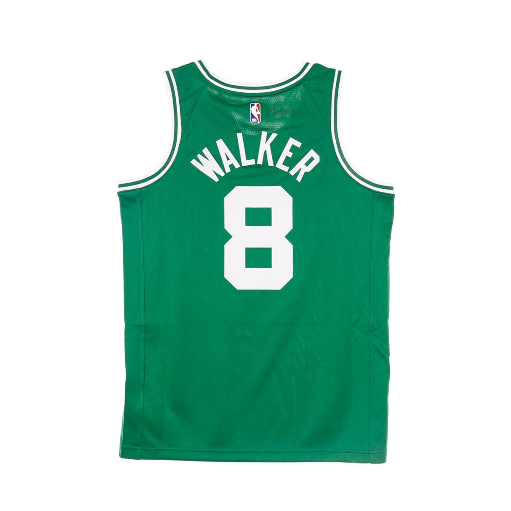 canotta basket uomo nba swingman jersey icon edition 2020 no 8 kemba walker boscel CLOVER/WHITE