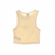 canotta corta donna strip tank vest PEARL