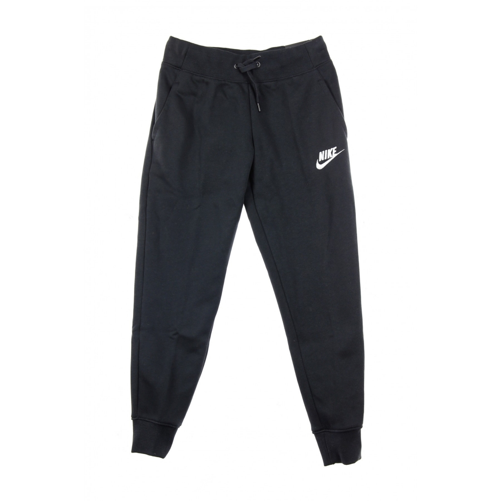 pantalone tuta felpato ragazzo sportswear pant BLACK/WHITE