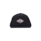 cappellino visiera piatta uomo turn burn mesh back cap BLACK