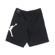 pantalone corto tuta felpato uomo m  jumpman air fleece short BLACK/BLACK/WHITE