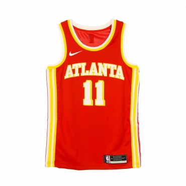 canotta basket uomo nba swingman jersey icon edition 2020 no 11 trae young atlhaw UNIVERSITY RED