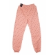 pantalone tuta felpato donna w sportswear pant all over print pack RUST PINK/CANYON RUST