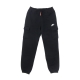 pantalone tuta felpato donna w sportswear cargo pant loose fleece BLACK/BLACK/WHITE