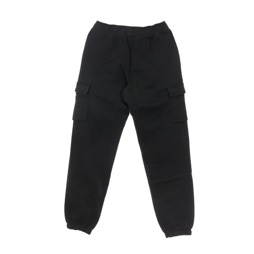 pantalone tuta felpato donna w sportswear cargo pant loose fleece BLACK/BLACK/WHITE