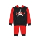 completo tuta bambino jumpman sideline po jogger GYM RED