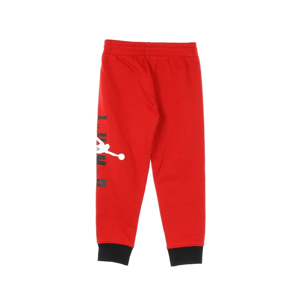 completo tuta bambino jumpman sideline po jogger GYM RED