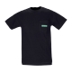 maglietta uomo pure triangle pocket tee BLACK