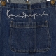 salopette uomo originals denim dungaree BLUE