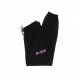 pantalone tuta felpato uomo m j psg fleece pant BLACK/PSYCHIC PURPLE