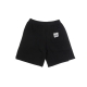 pantalone corto tuta felpato uomo big smiley sweatshorts BLACK/YELLOW