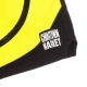 pantalone corto tuta felpato uomo big smiley sweatshorts BLACK/YELLOW