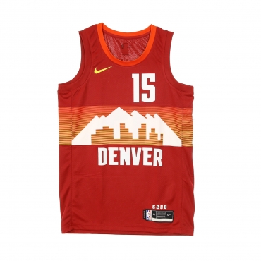 canotta basket uomo nba swingman jersey city edition 2020 no 15 nikola jokic dennug TEAM CRIMSON/UNIVERSITY ORANGE