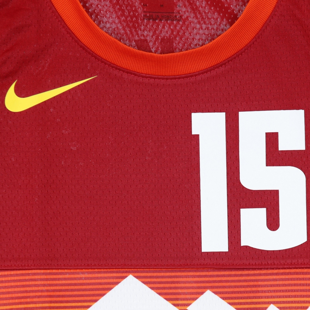 canotta basket uomo nba swingman jersey city edition 2020 no 15 nikola jokic dennug TEAM CRIMSON/UNIVERSITY ORANGE