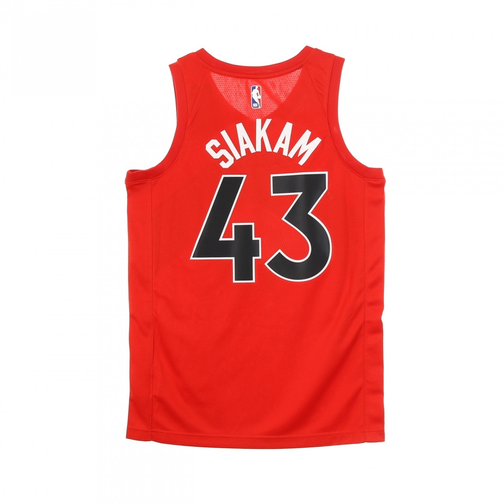 canotta basket uomo nba swingman jersey icon edition 2020 no 43 pascal siakam torrap UNIVERSITY RED