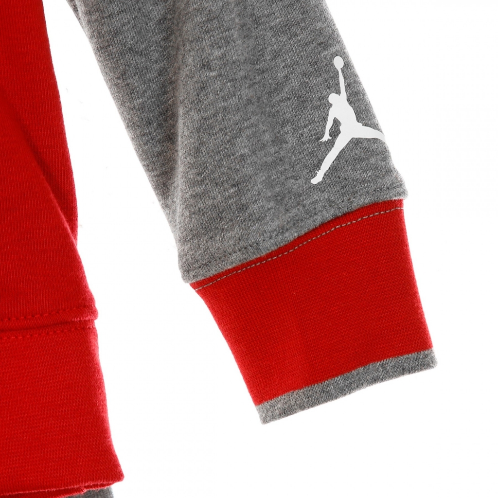 completo tuta bambino jumpman ft crew set GREY HEATHER