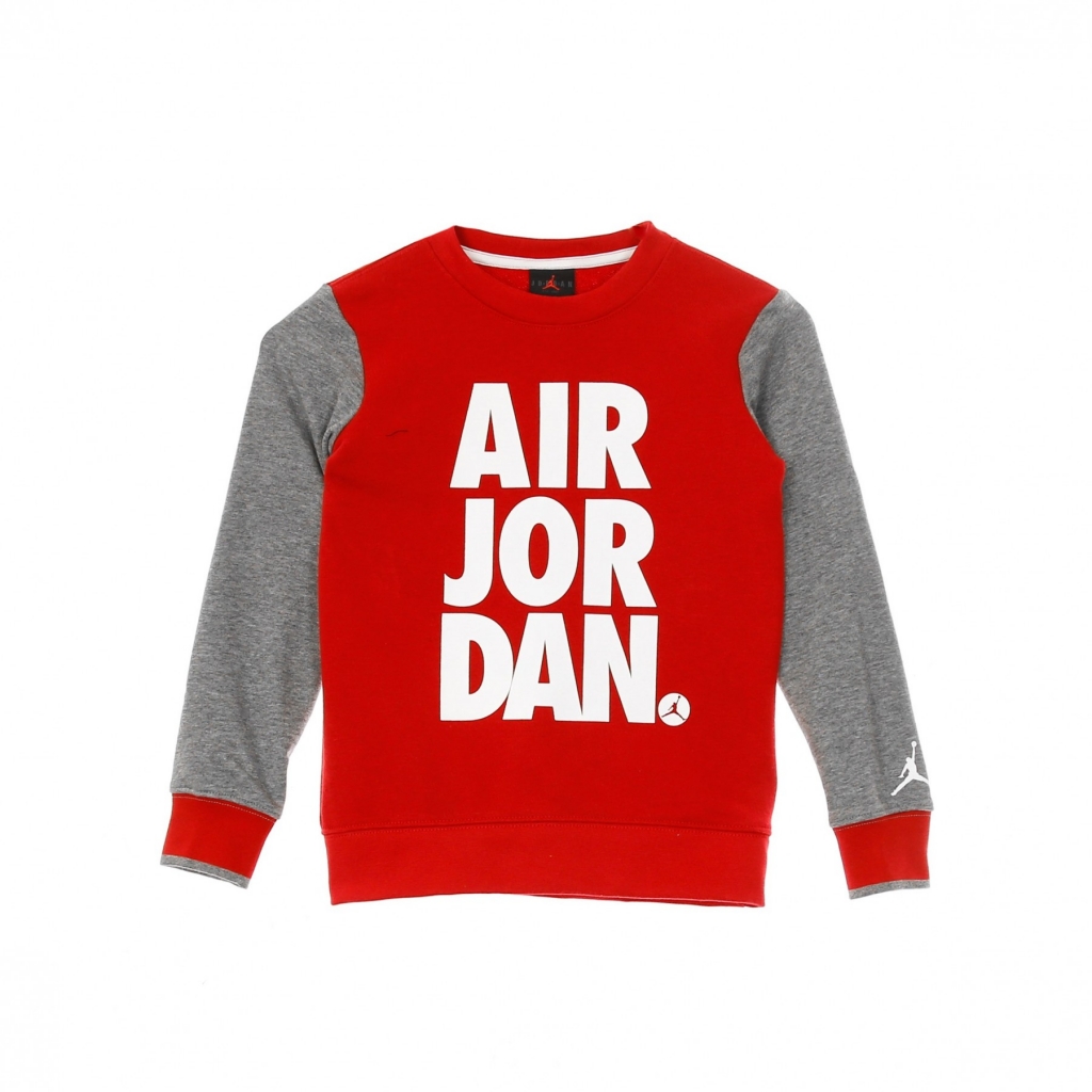 completo tuta bambino jumpman ft crew set GREY HEATHER