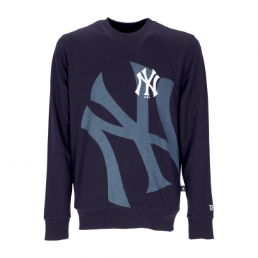 felpa leggera girocollo uomo mlb washed pack graphic crewneck neyyan NAVY