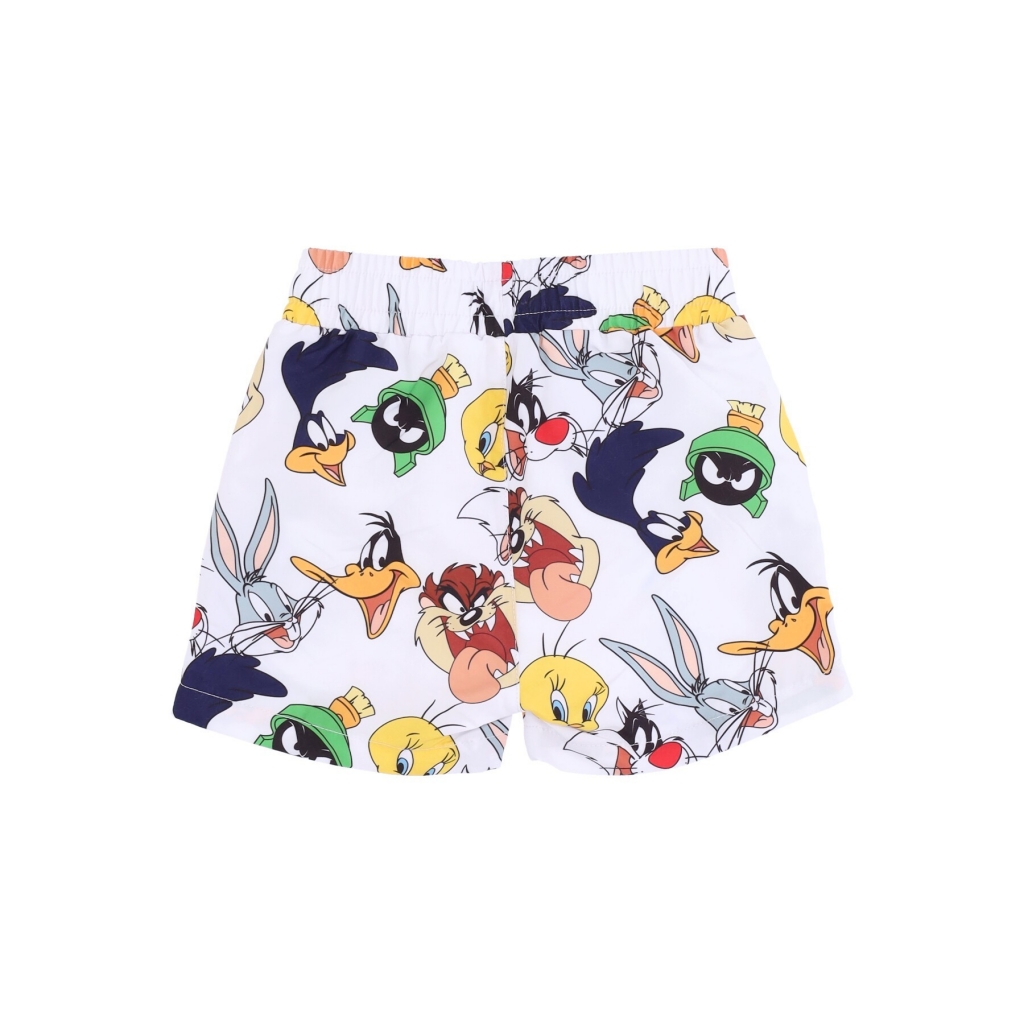 costume pantaloncino bambino lamego all over print beach shorts x looney tunes BRIGHT WHITE