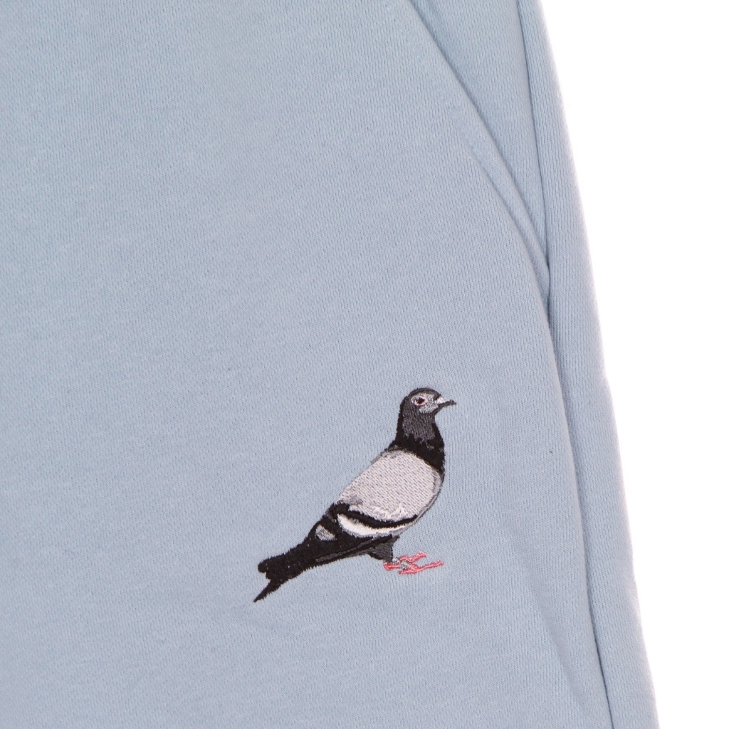 pantalone tuta felpato uomo pigeon logo sweatpant SKY BLUE