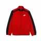 completo tuta ragazzo u sportswear hybrid poly tracksuit UNIVERSITY RED/BLACK/BLACK/WHITE