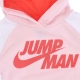 felpa cappuccio ragazza big jumpman x nike boxy po hoodie ATMOSPHERE PINK