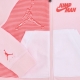 felpa cappuccio zip ragazza big jumpman x nike full zip hoodie ATMOSPHERE PINK