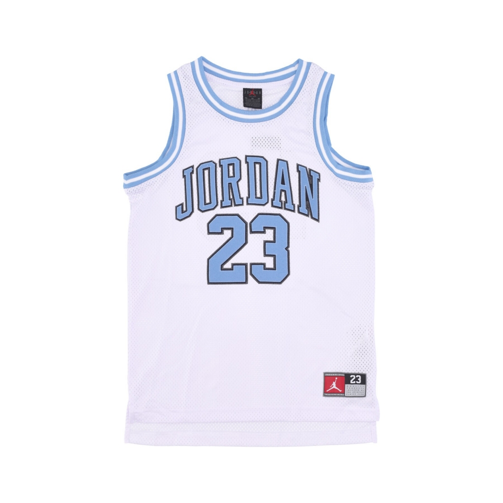 canotta tipo basket ragazzo jordan 2 jersey WHITE/UNIVERSITY BLUE