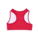 top ragazza jumpman printed sports bra RUSH PINK