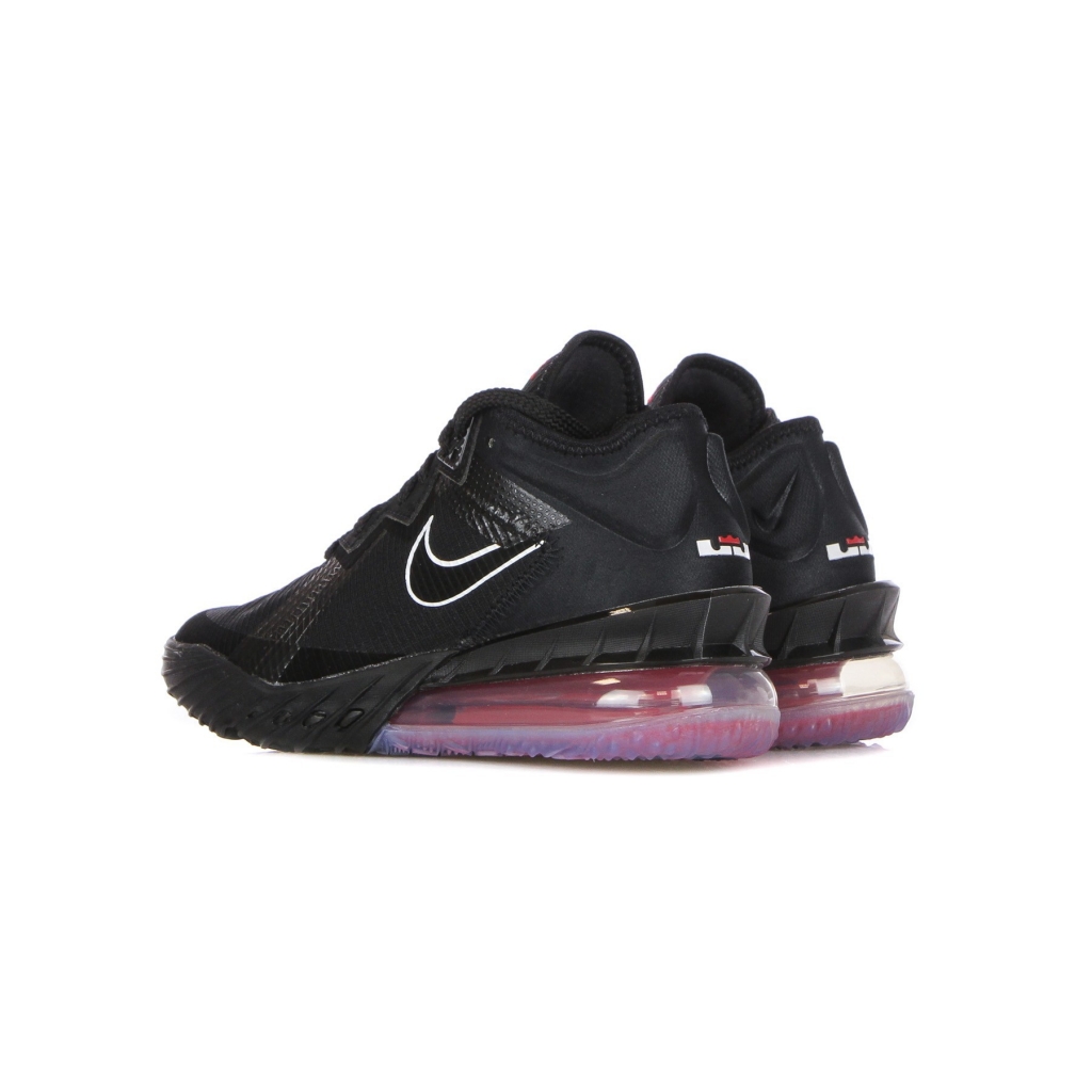 scarpa basket uomo lebron xviii low BLACK/WHITE/UNIVERSITY RED