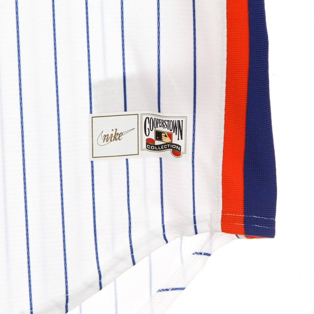 casacca baseball uomo mlb official cooperstown jersey neymet WHITE/BRIGHT ROYAL PINSTRIPE