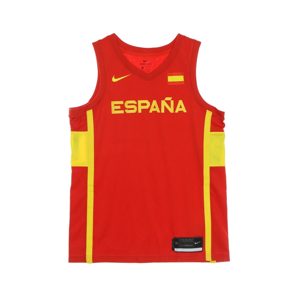 canotta basket uomo olympics nike jersey limited spain road CHALLENGE RED/MIDWEST GOLD