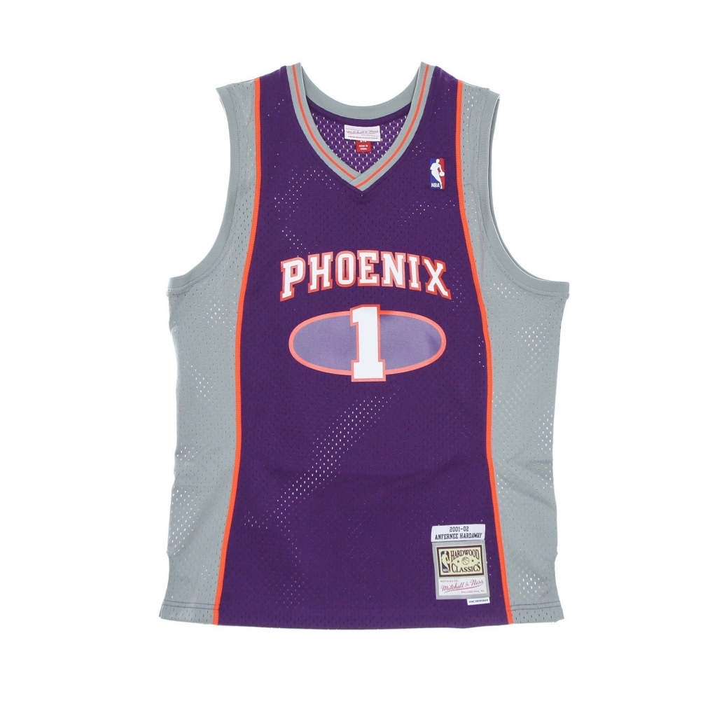 canotta basket uomo nba swingman jersey hardwood classics no 1 penny hardaway 2001-02 phosun PURPLE/ORIGINAL TEAM COLORS