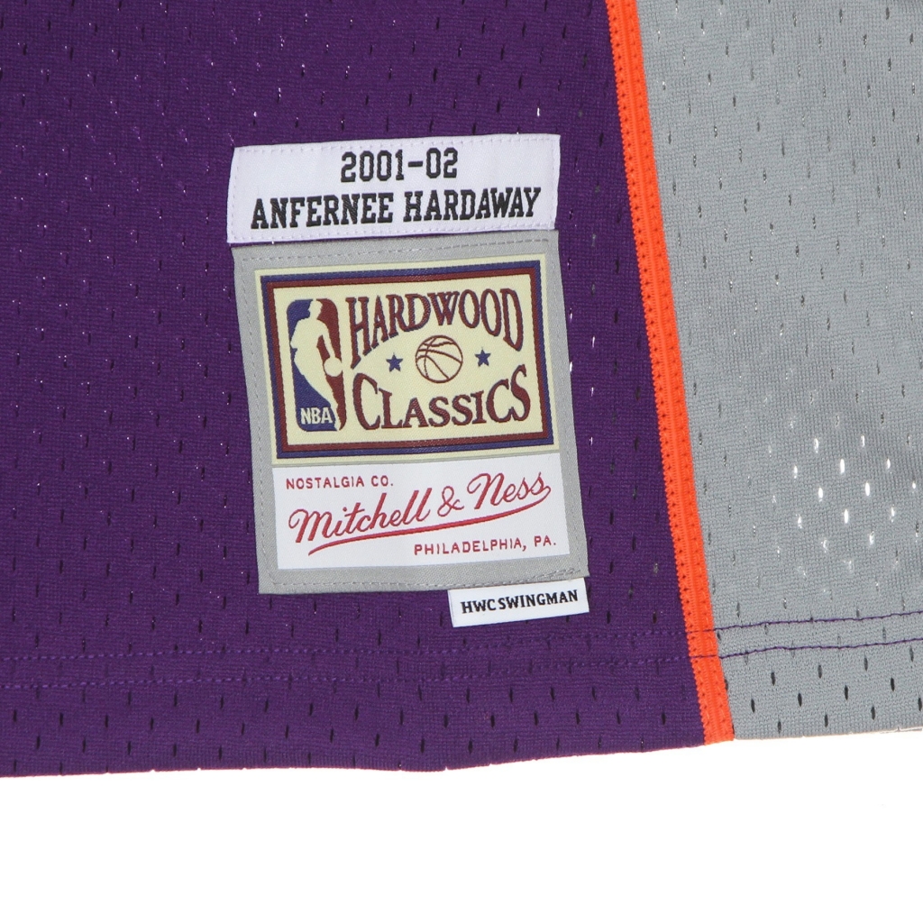 canotta basket uomo nba swingman jersey hardwood classics no 1 penny hardaway 2001-02 phosun PURPLE/ORIGINAL TEAM COLORS