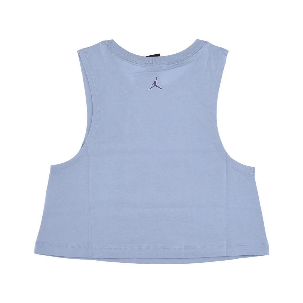 canotta donna heritage tank core BOARDER BLUE/WHITE