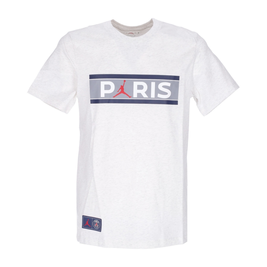 maglietta uomo paris saint germain wordmark tee BIRCH HEATHER