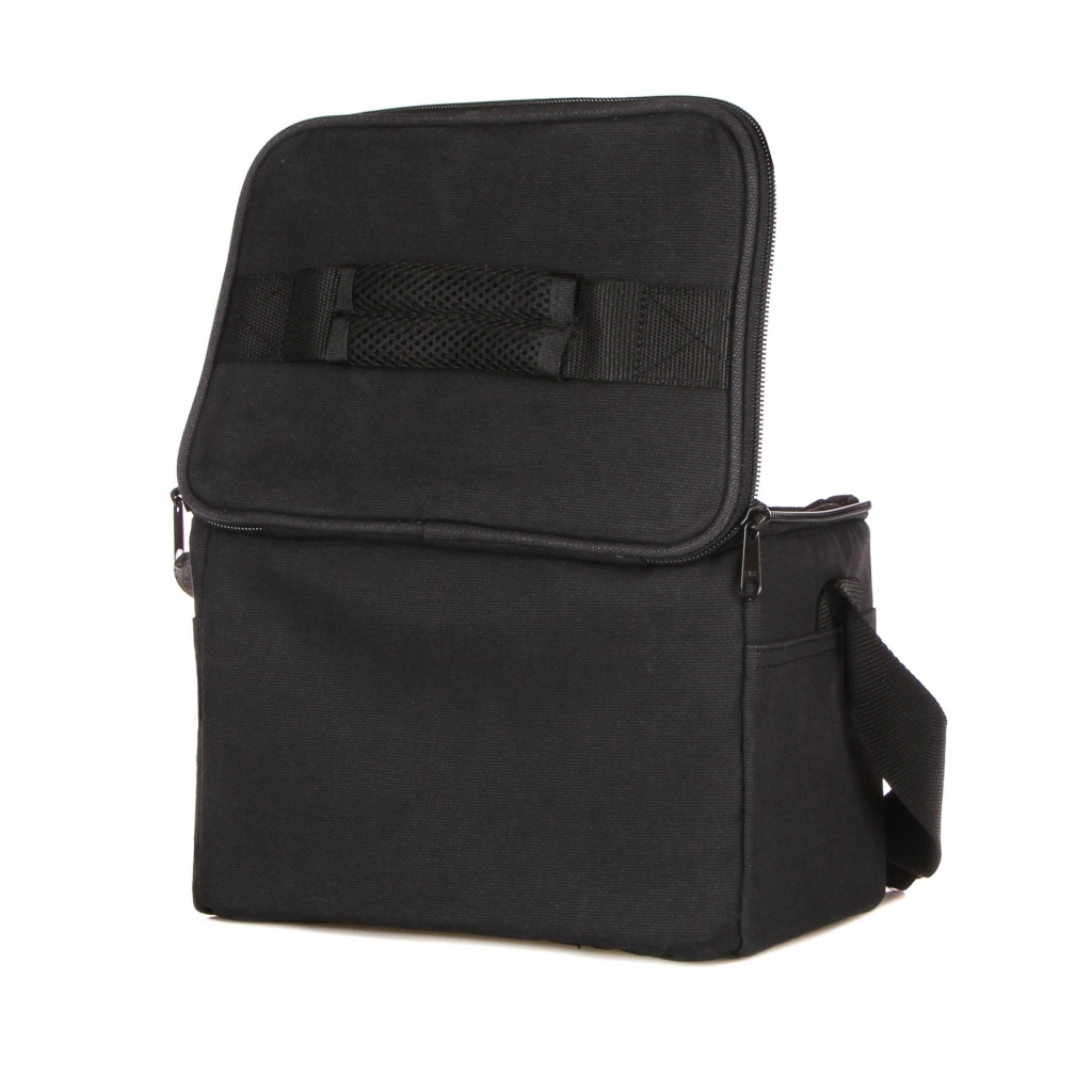 portapranzo uomo duck canvas lunchbox BLACK