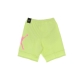 pantalone corto tuta felpato uomo m  jumpman air fleece short LIMELIGHT/LIMELIGHT/SUNSET PULSE