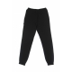 pantalone tuta felpato uomo blurred sweatpant BLACK