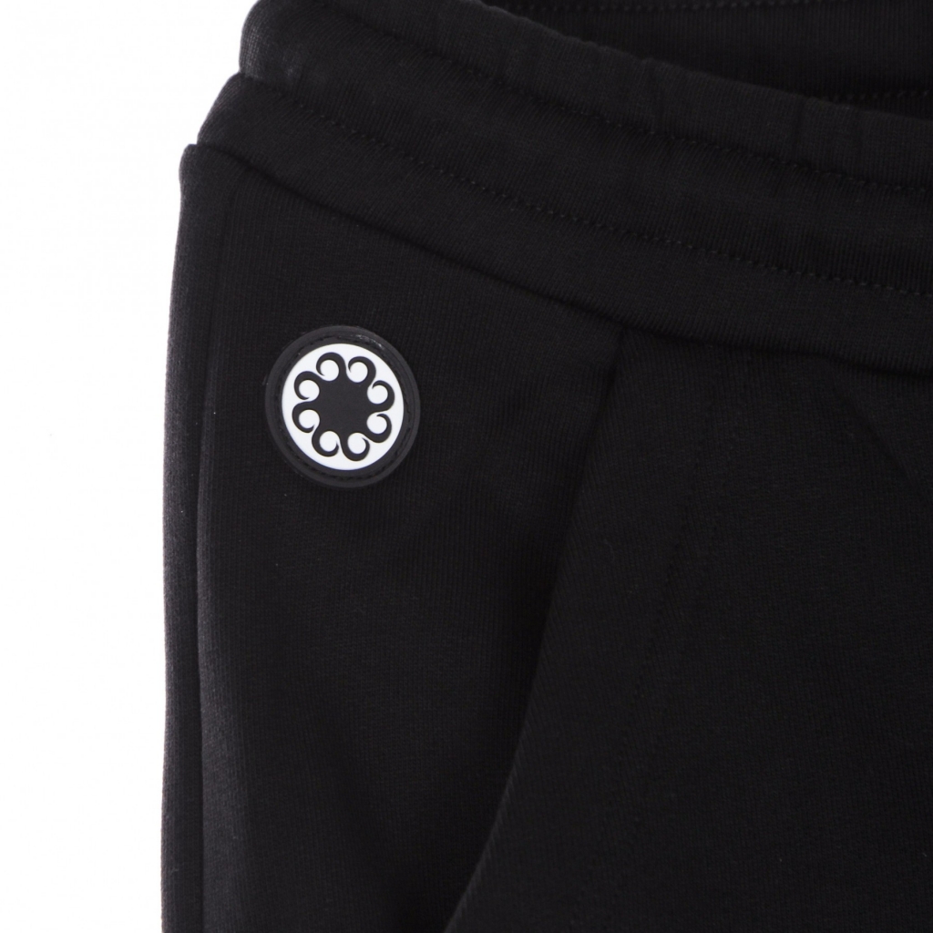 pantalone tuta felpato uomo blurred sweatpant BLACK