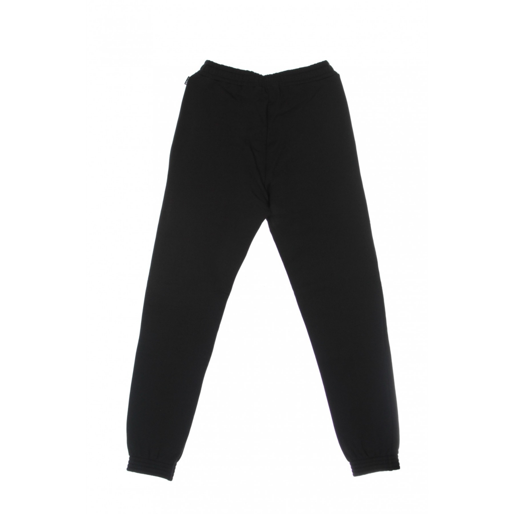 pantalone tuta felpato uomo info sweatpant BLACK