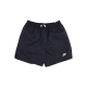 costume pantaloncino uomo club woven lined flow short BLACK/WHITE