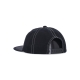 cappellino visiera piatta uomo mac 6 panel snapback BLACK