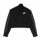 completo tuta bambino nike sportswear sw high-waisted tracksuit BLACK/WHITE/WHITE