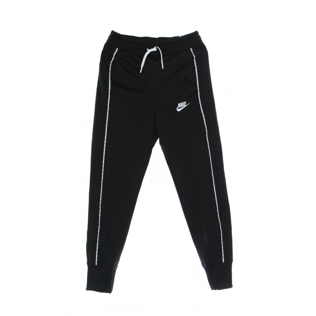 completo tuta bambino nike sportswear sw high-waisted tracksuit BLACK/WHITE/WHITE