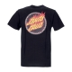 maglietta uomo check ringed flamed dot tee BLACK