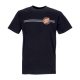 maglietta uomo check ringed flamed dot tee BLACK