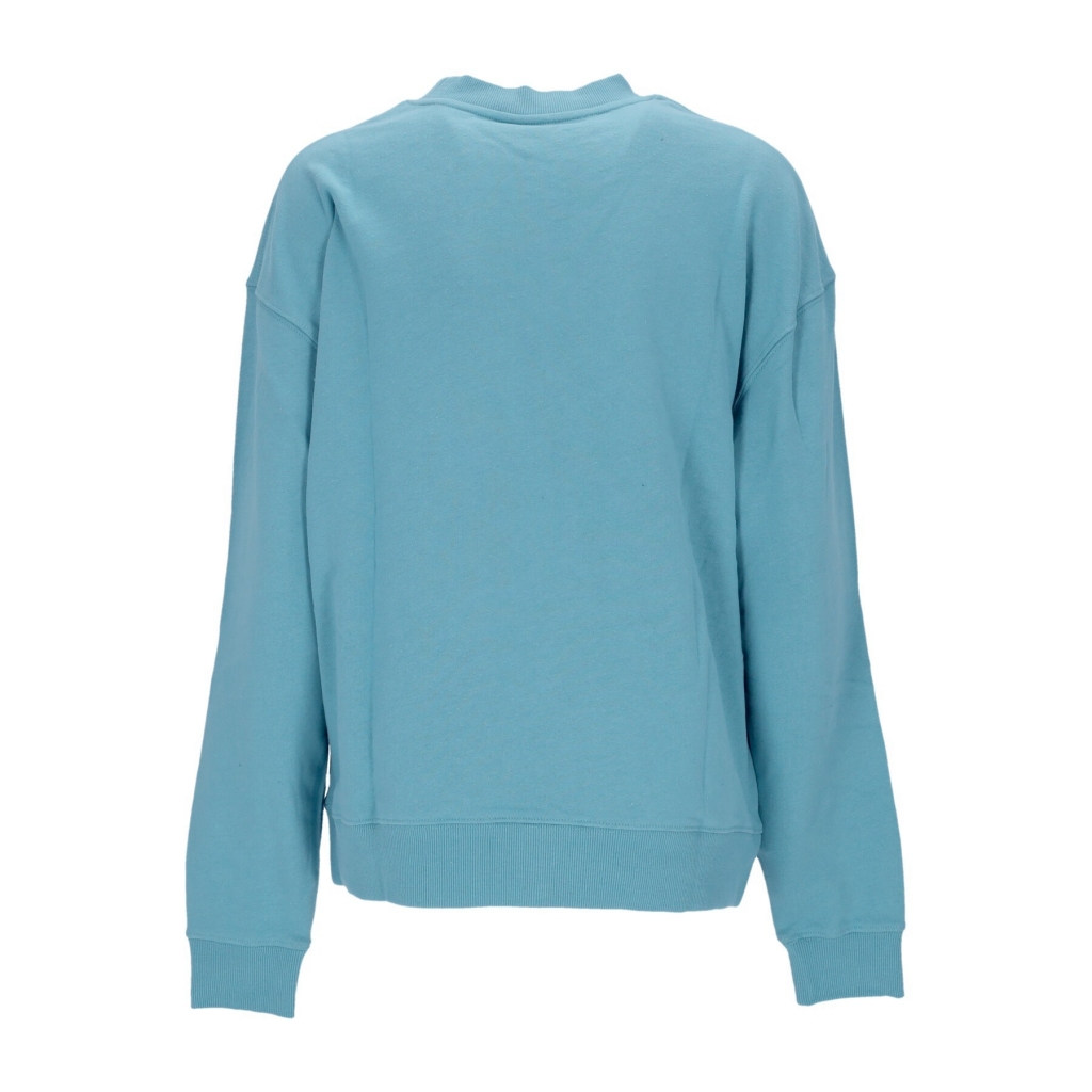 felpa leggera girocollo uomo cabana hand crew TURQUOISE