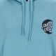 felpa leggera cappuccio uomo cabana moon dot hood TURQUOISE